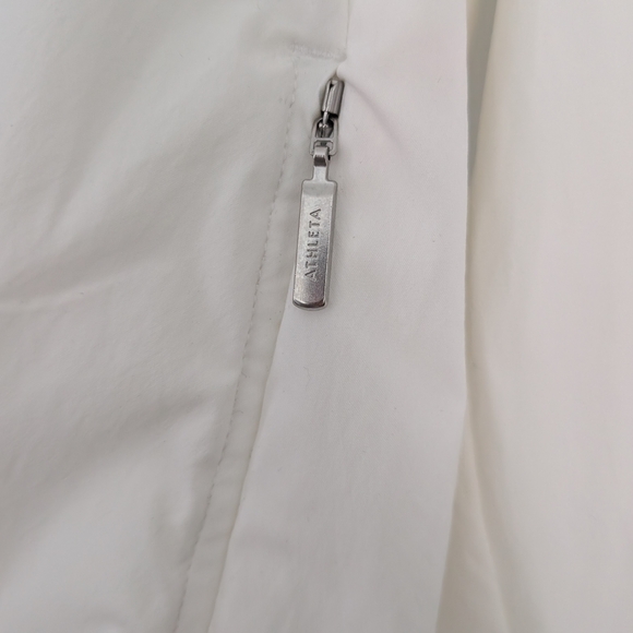 Athleta Advantage Poplin Windbreaker Jacket, Women's Size Small - Picture 8 of 9